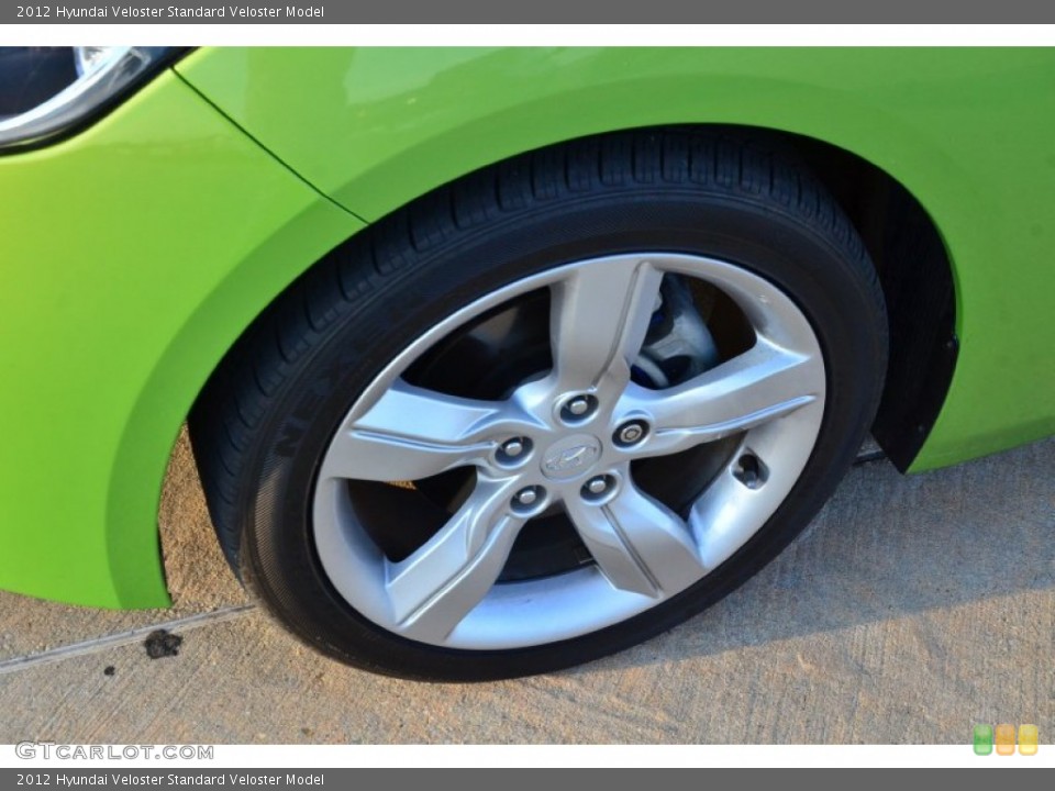 2012 Hyundai Veloster  Wheel and Tire Photo #73821689