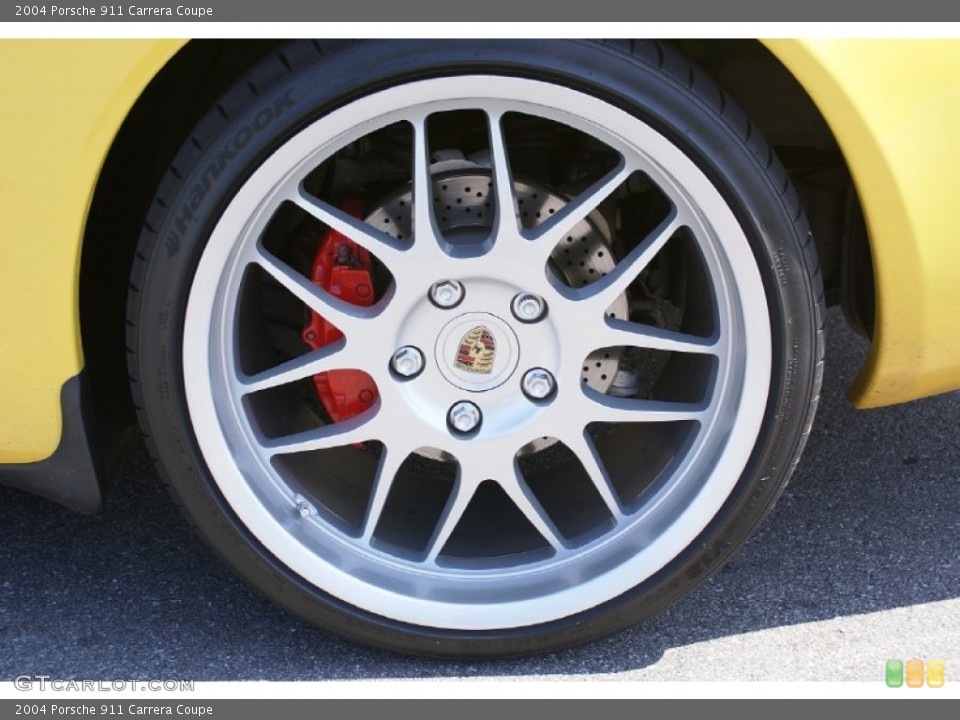 2004 Porsche 911 Carrera Coupe Wheel and Tire Photo #73822289