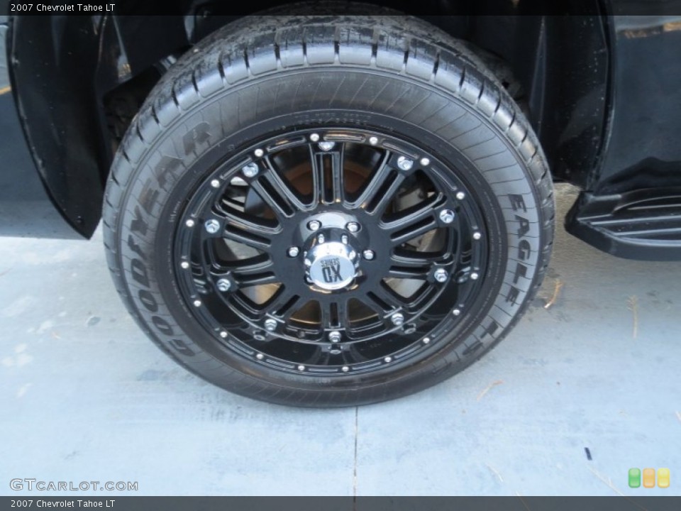 2007 Chevrolet Tahoe Custom Wheel and Tire Photo #73822850