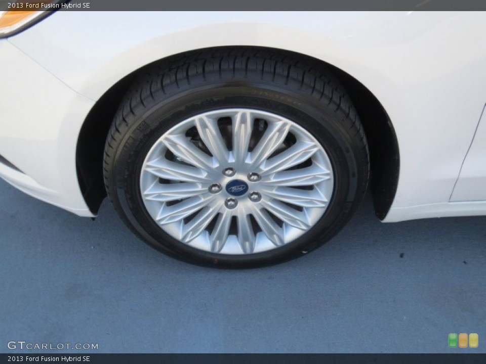 2013 Ford Fusion Hybrid SE Wheel and Tire Photo #73829945
