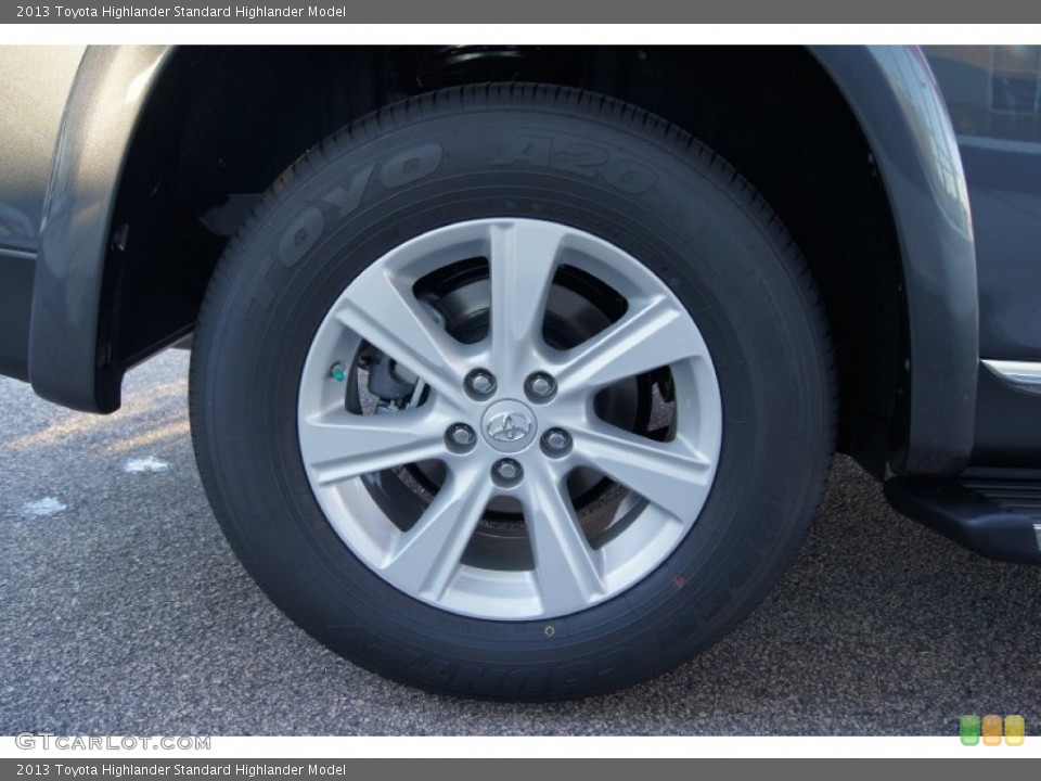 2013 Toyota Highlander  Wheel and Tire Photo #73832832