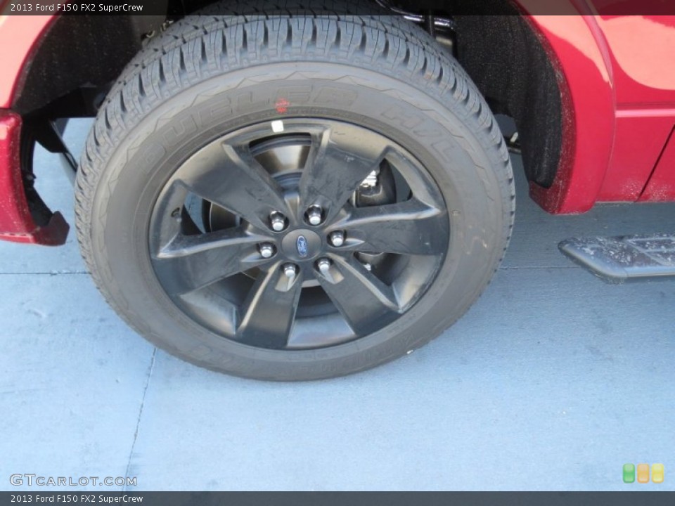 2013 Ford F150 FX2 SuperCrew Wheel and Tire Photo #73837442