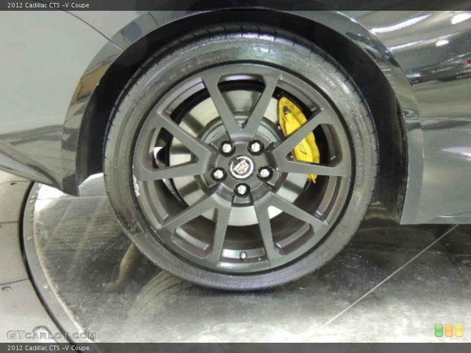 2012 Cadillac CTS -V Coupe Wheel and Tire Photo #73841090