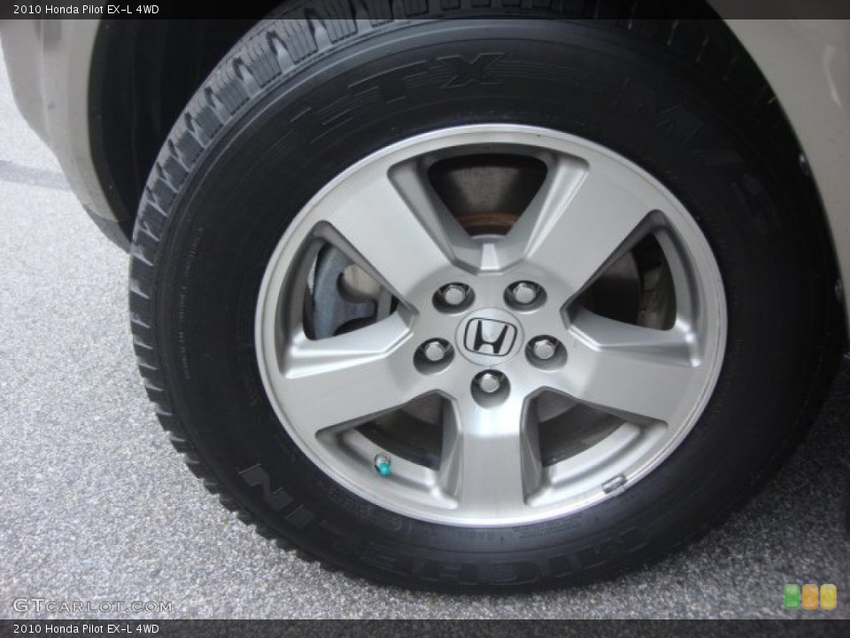 2010 Honda Pilot EX-L 4WD Wheel and Tire Photo #73842269