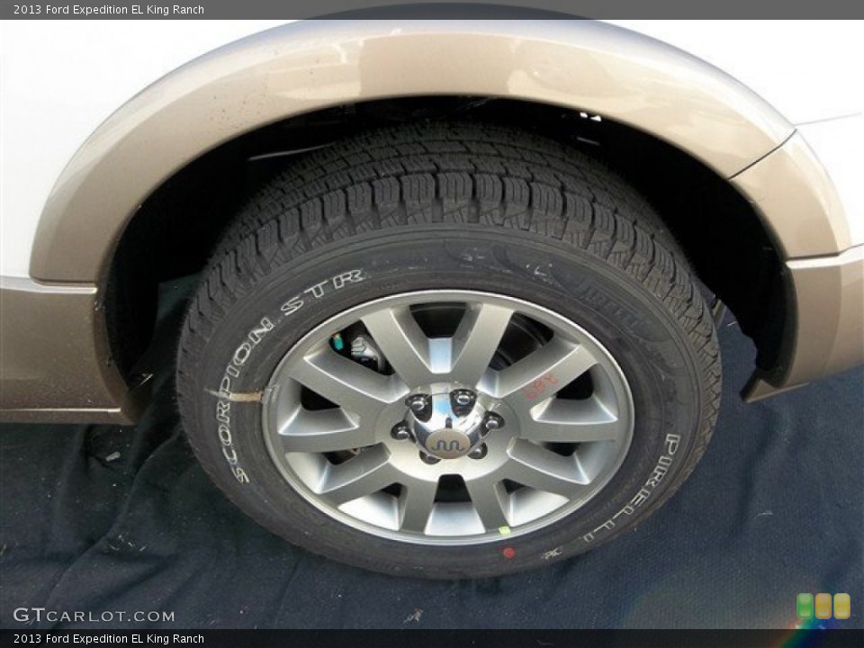 2013 Ford Expedition EL King Ranch Wheel and Tire Photo #73843782