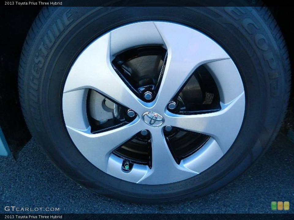 2013 Toyota Prius Three Hybrid Wheel and Tire Photo #73845545