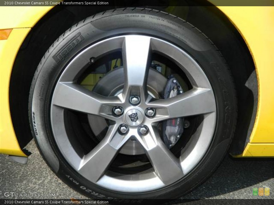 2010 Chevrolet Camaro SS Coupe Transformers Special Edition Wheel and Tire Photo #73846118