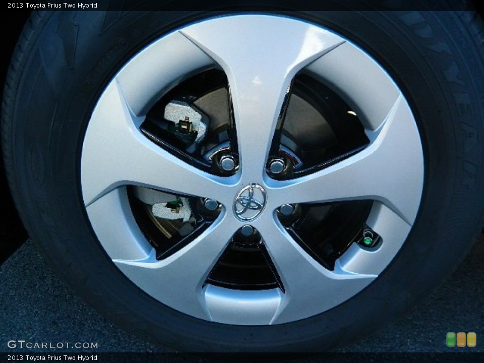 2013 Toyota Prius Two Hybrid Wheel and Tire Photo #73846244