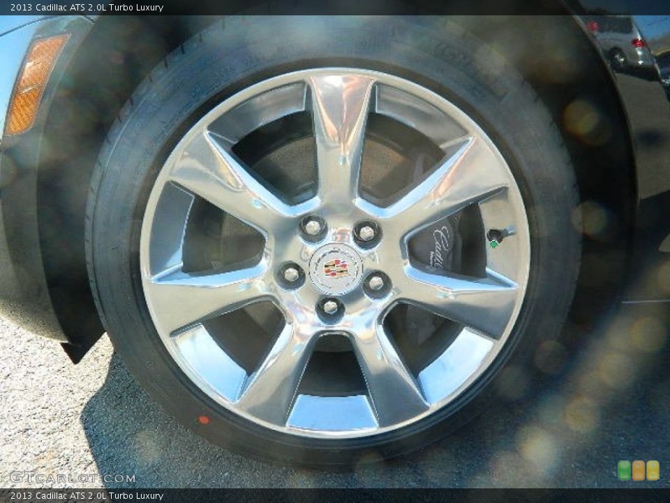 2013 Cadillac ATS 2.0L Turbo Luxury Wheel and Tire Photo #73848728