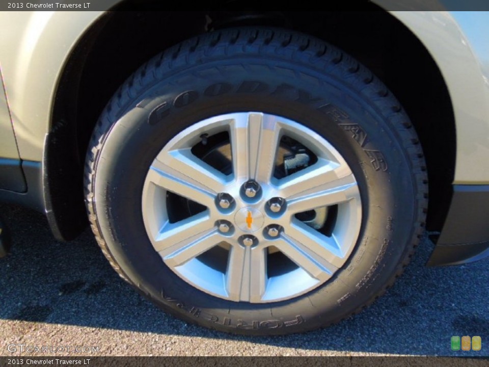 2013 Chevrolet Traverse LT Wheel and Tire Photo #73851809