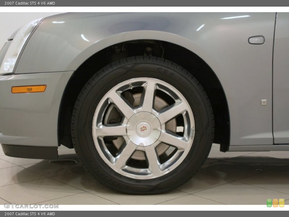 2007 Cadillac STS 4 V6 AWD Wheel and Tire Photo #73855500