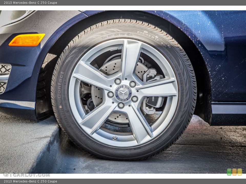 2013 Mercedes-Benz C 250 Coupe Wheel and Tire Photo #73856978