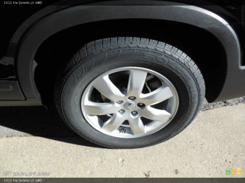 2013 Kia Sorento LX AWD Wheel and Tire Photo #73858252