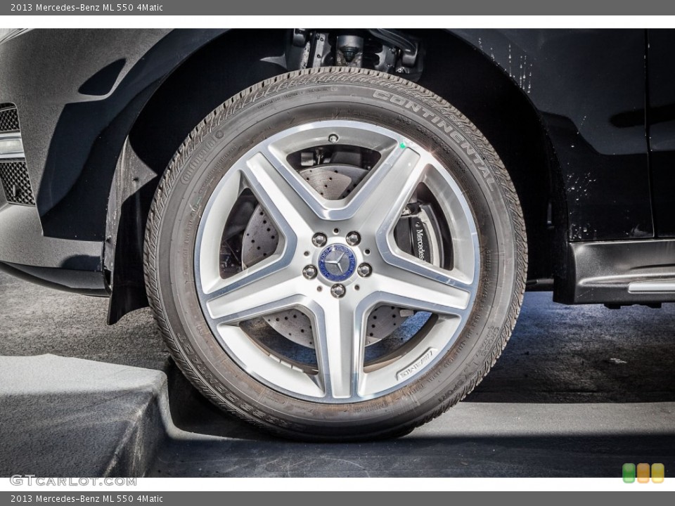 2013 Mercedes-Benz ML 550 4Matic Wheel and Tire Photo #73858435