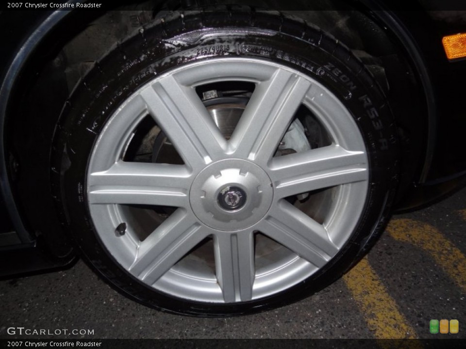 2007 Chrysler Crossfire Roadster Wheel and Tire Photo #73858880
