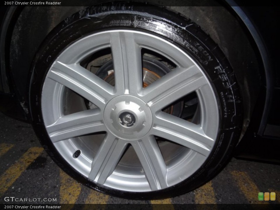 2007 Chrysler Crossfire Roadster Wheel and Tire Photo #73858894