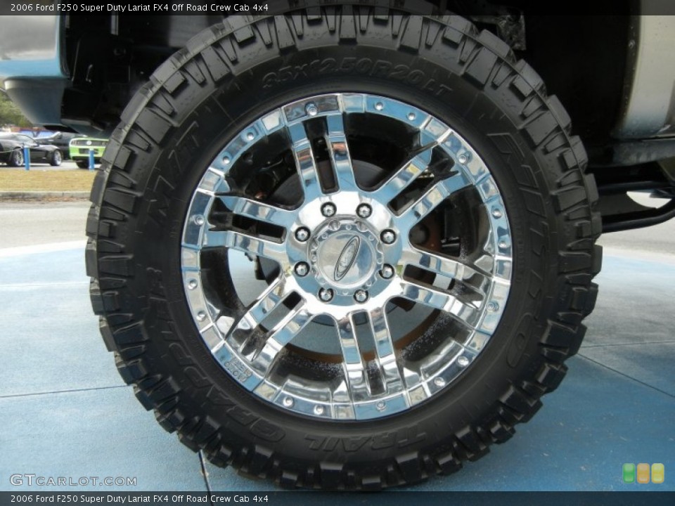 2006 Ford F250 Super Duty Custom Wheel and Tire Photo #73860218