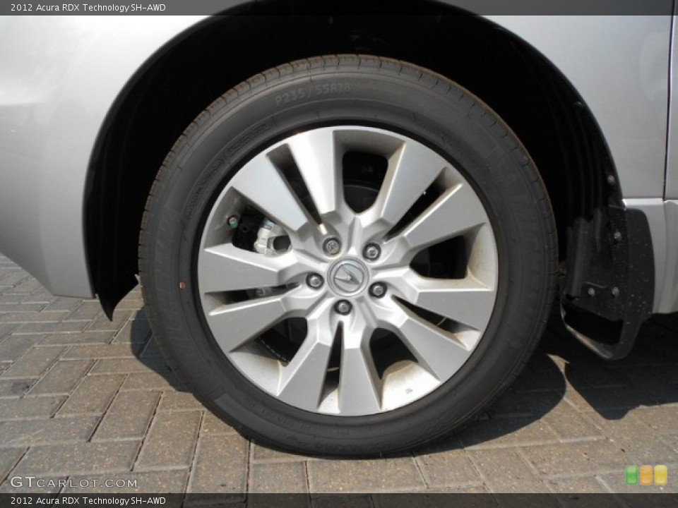 2012 Acura RDX Technology SH-AWD Wheel and Tire Photo #73860854