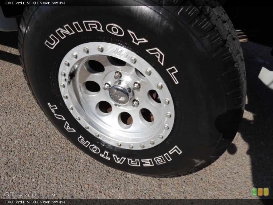 2003 Ford F150 Custom Wheel and Tire Photo #73860965