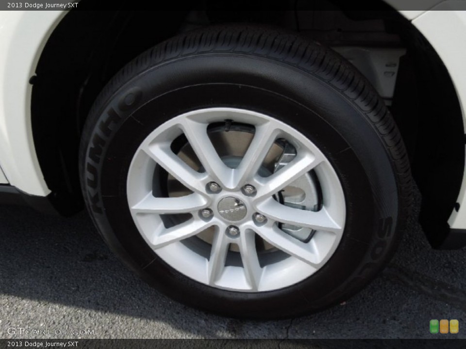 2013 Dodge Journey SXT Wheel and Tire Photo #73861772