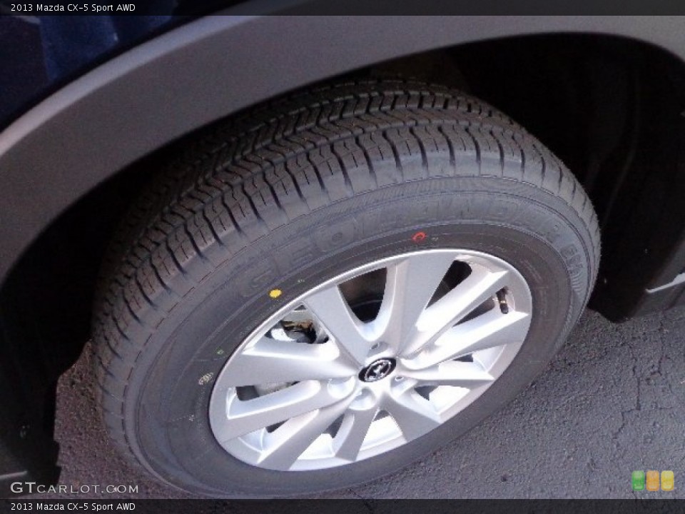 2013 Mazda CX-5 Sport AWD Wheel and Tire Photo #73872854