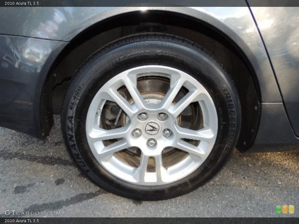 2010 Acura TL 3.5 Wheel and Tire Photo #73875320