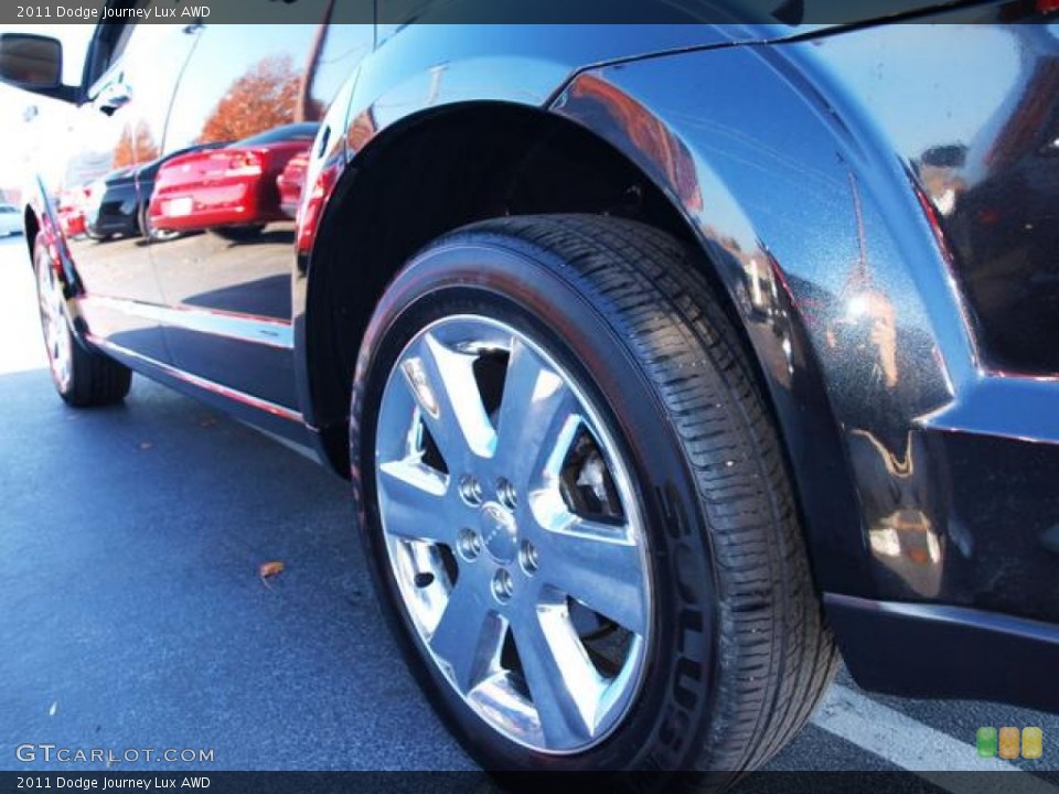 2011 Dodge Journey Lux AWD Wheel and Tire Photo #73880267