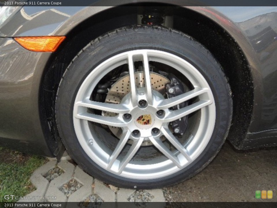 2013 Porsche 911 Carrera Coupe Wheel and Tire Photo #73884999