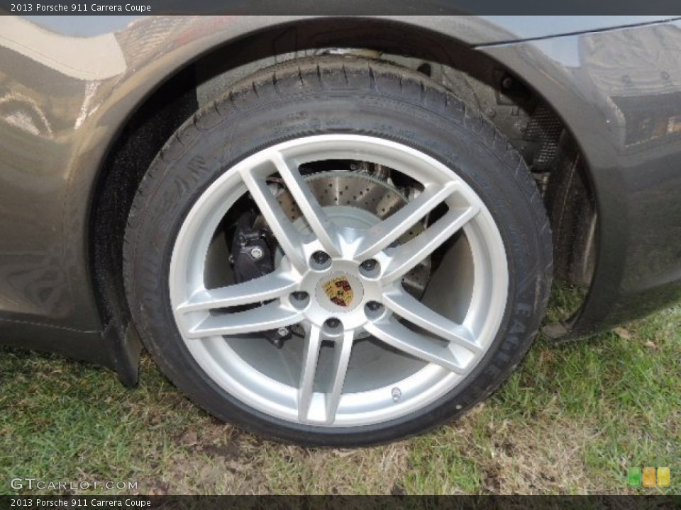2013 Porsche 911 Carrera Coupe Wheel and Tire Photo #73885034