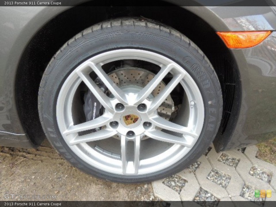 2013 Porsche 911 Carrera Coupe Wheel and Tire Photo #73885118