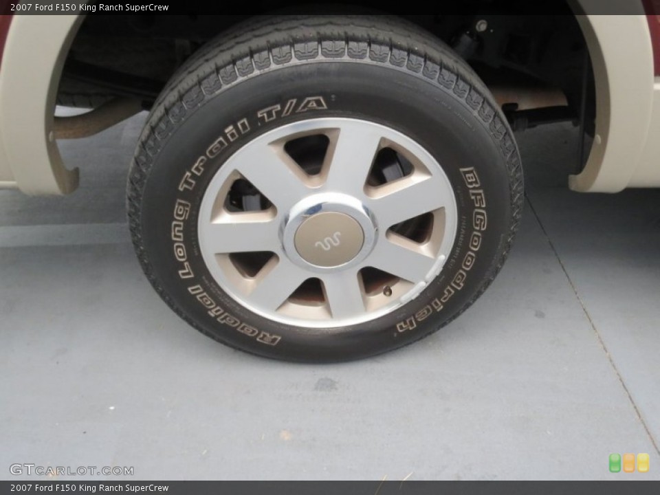 2007 Ford F150 King Ranch SuperCrew Wheel and Tire Photo #73886678