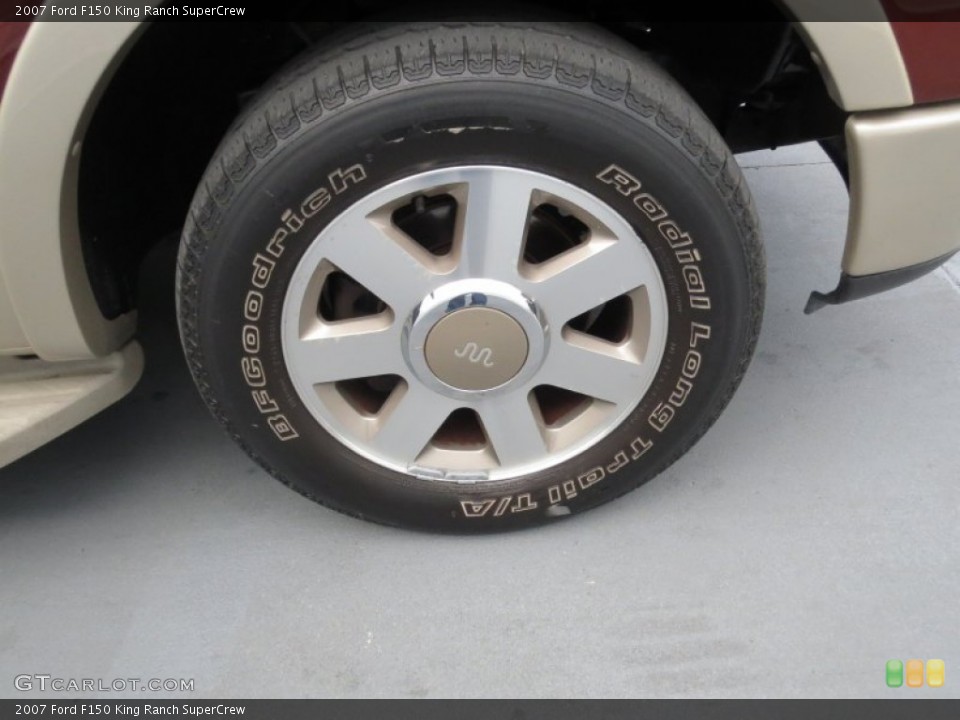 2007 Ford F150 King Ranch SuperCrew Wheel and Tire Photo #73886695