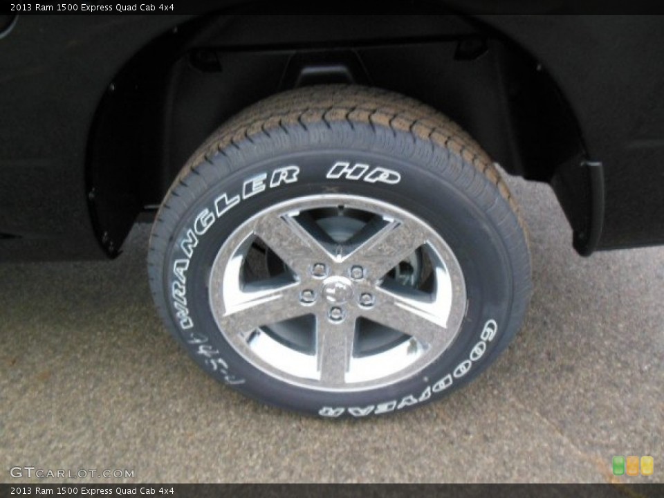 2013 Ram 1500 Express Quad Cab 4x4 Wheel and Tire Photo #73887215