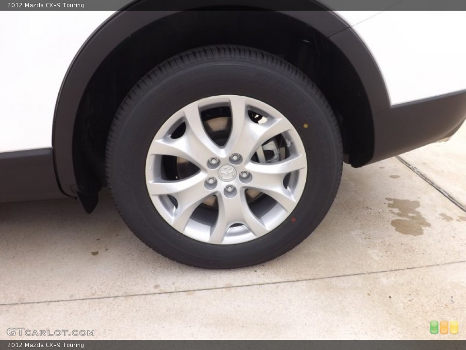 2012 Mazda CX-9 Touring Wheel and Tire Photo #73889399