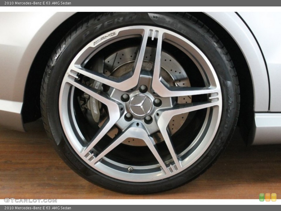 2010 Mercedes-Benz E 63 AMG Sedan Wheel and Tire Photo #73889778