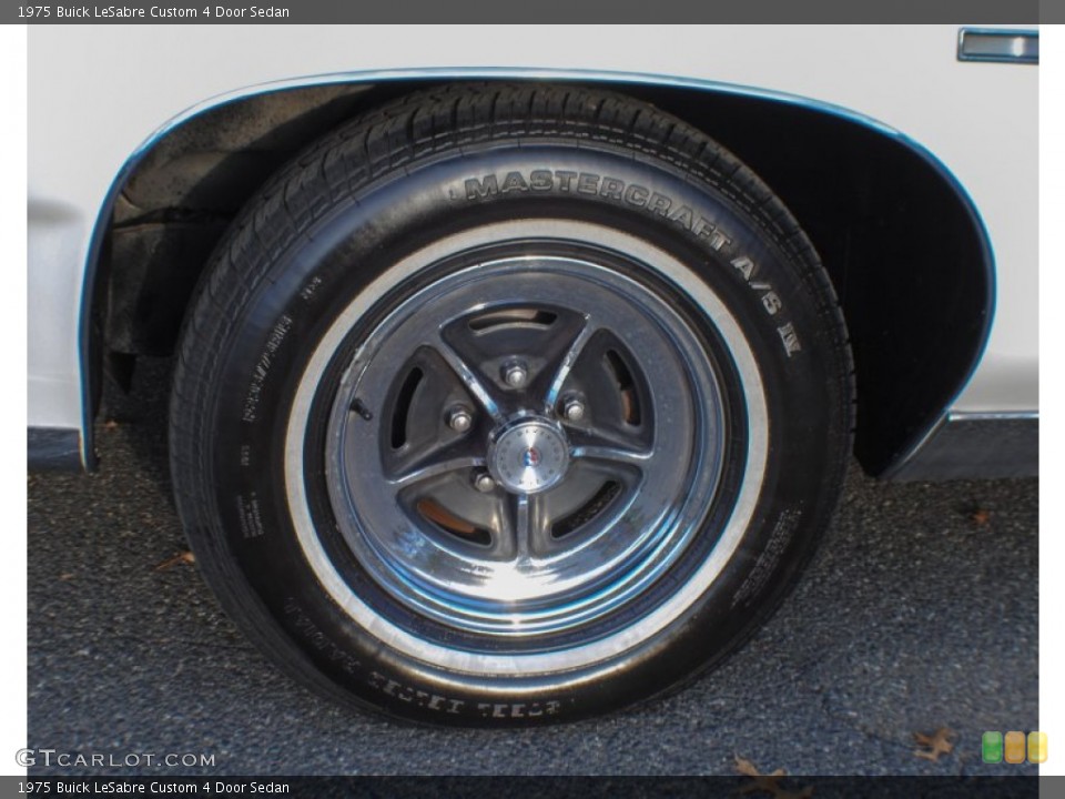 1975 Buick LeSabre Custom 4 Door Sedan Wheel and Tire Photo #73896388