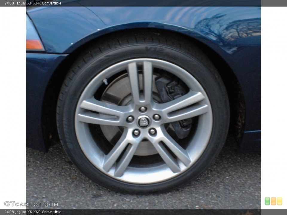 2008 Jaguar XK XKR Convertible Wheel and Tire Photo #73897199