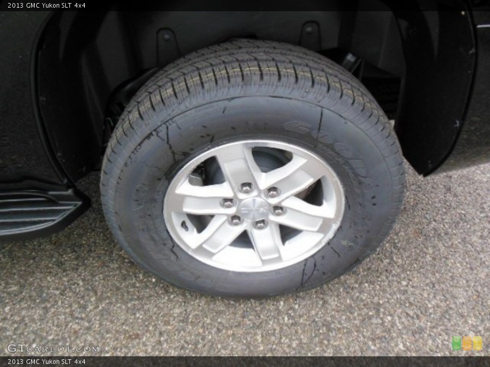 2013 GMC Yukon SLT 4x4 Wheel and Tire Photo #73898771