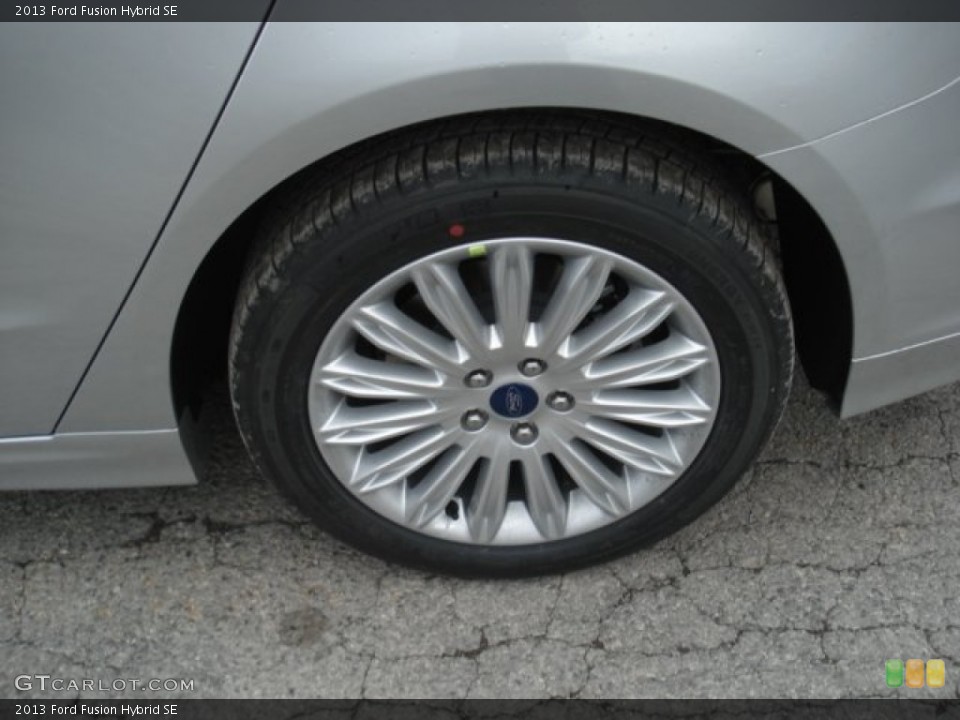 2013 Ford Fusion Hybrid SE Wheel and Tire Photo #73898786