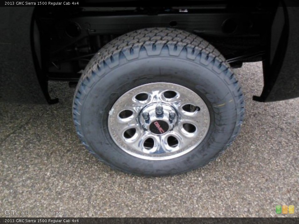 2013 GMC Sierra 1500 Regular Cab 4x4 Wheel and Tire Photo #73899305