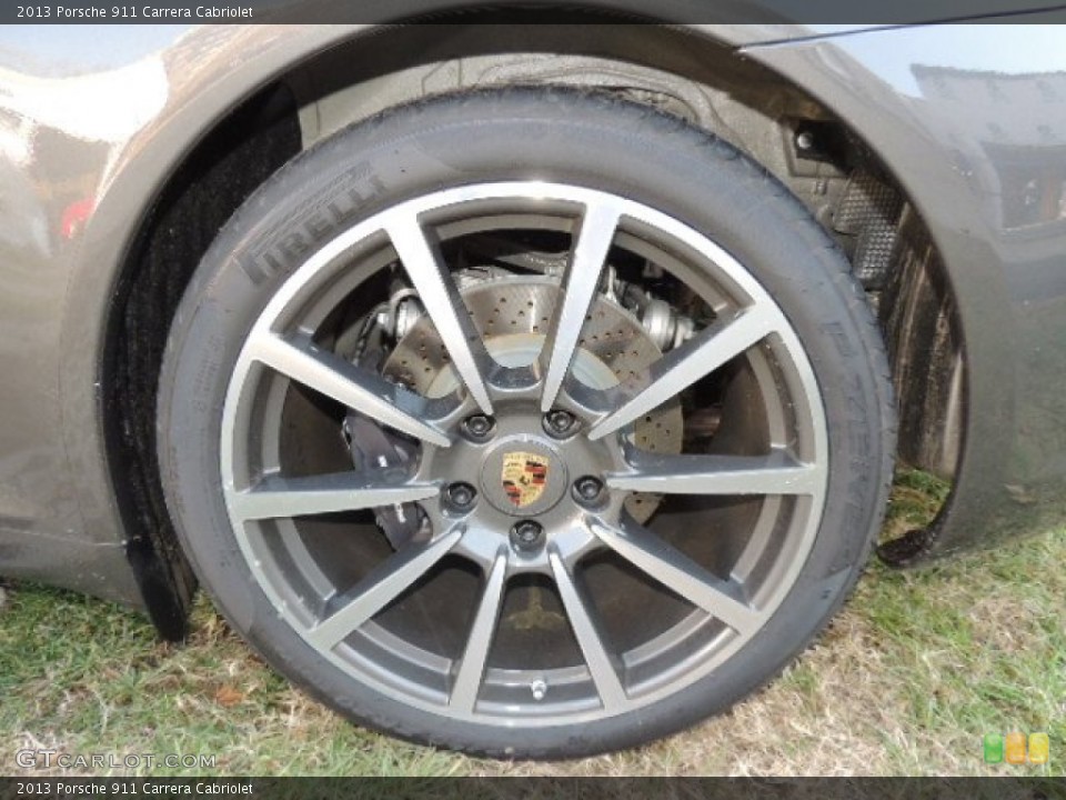 2013 Porsche 911 Carrera Cabriolet Wheel and Tire Photo #73904120