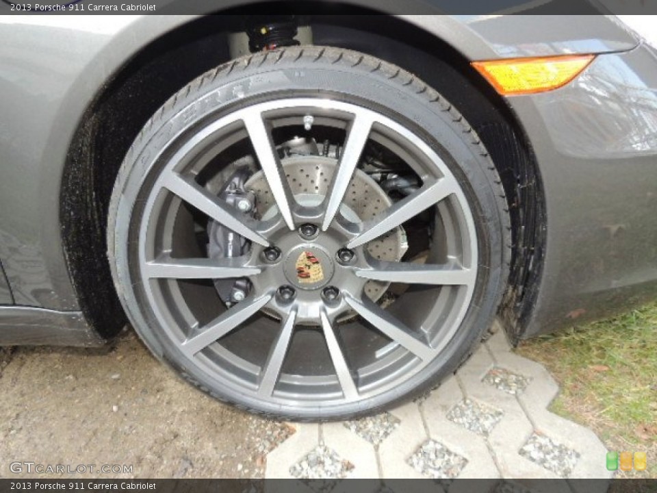 2013 Porsche 911 Carrera Cabriolet Wheel and Tire Photo #73904193