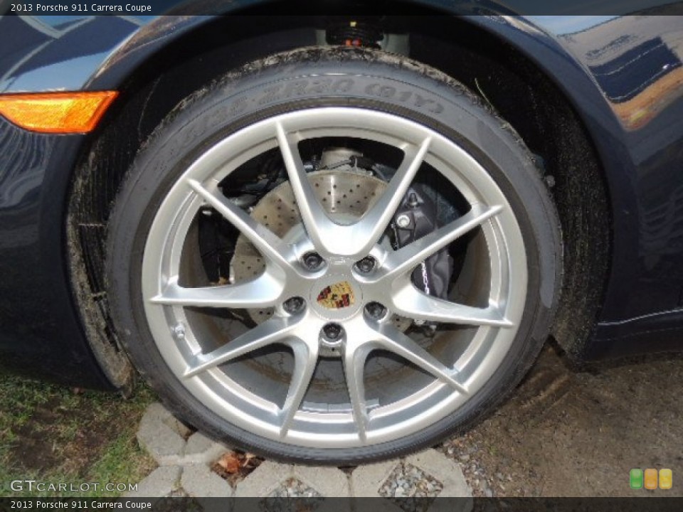 2013 Porsche 911 Carrera Coupe Wheel and Tire Photo #73904531