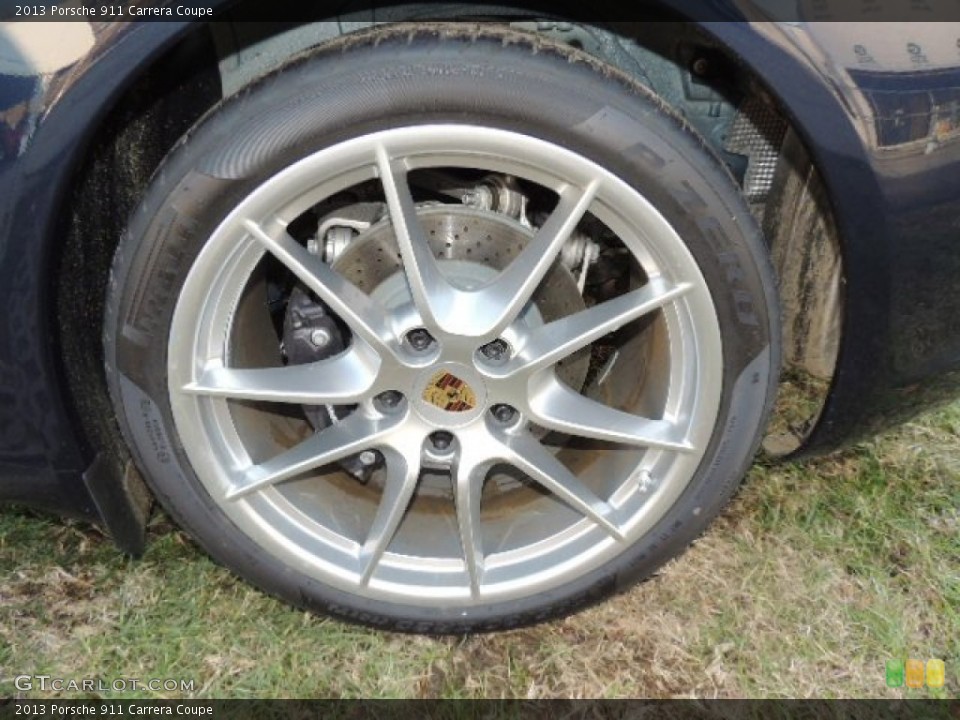 2013 Porsche 911 Carrera Coupe Wheel and Tire Photo #73904558