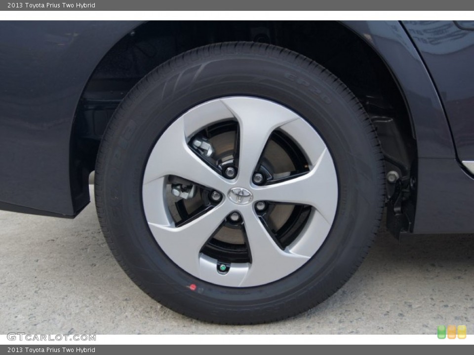 2013 Toyota Prius Two Hybrid Wheel and Tire Photo #73904563