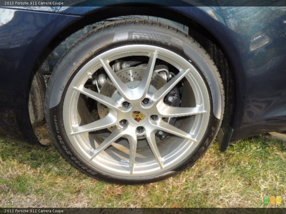 2013 Porsche 911 Carrera Coupe Wheel and Tire Photo #73904617