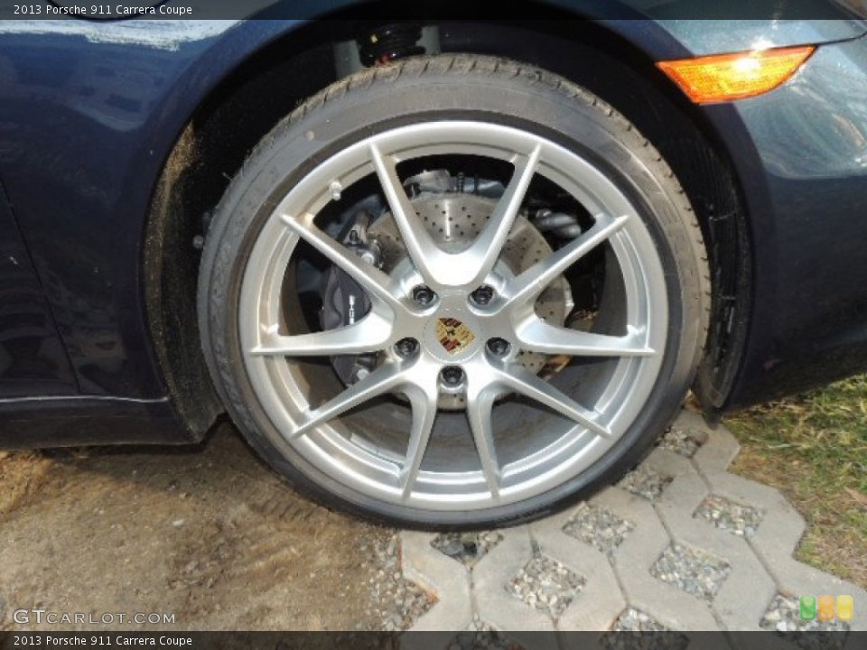 2013 Porsche 911 Carrera Coupe Wheel and Tire Photo #73904631