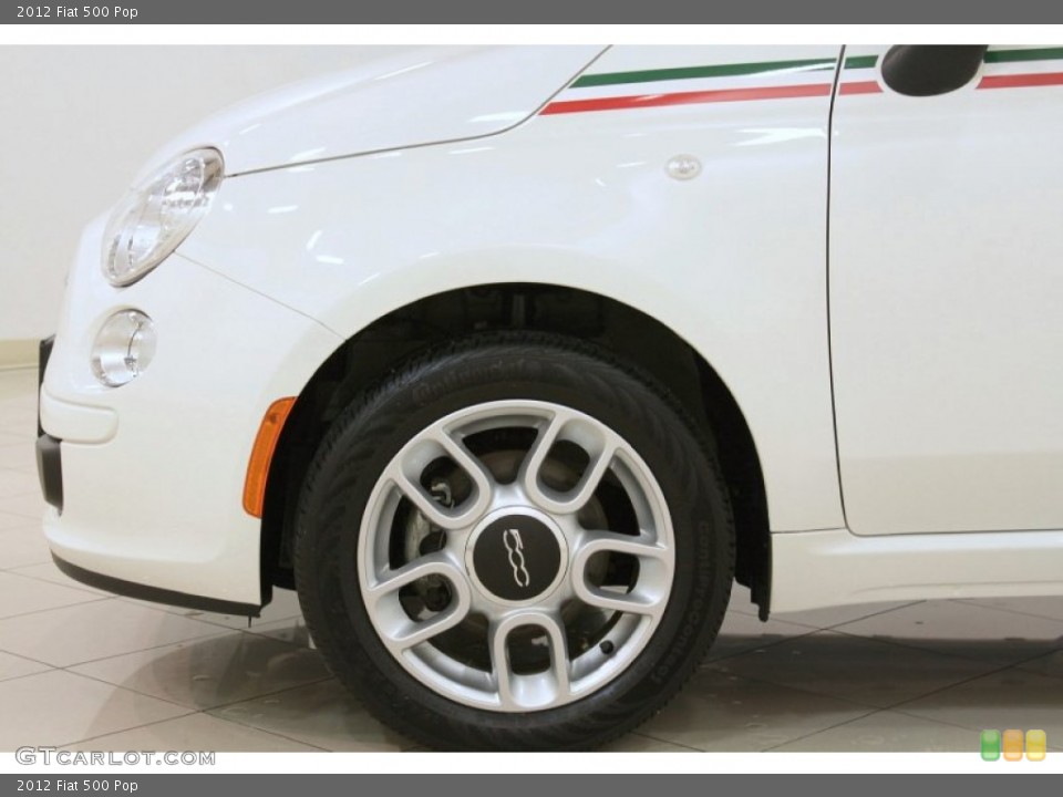 2012 Fiat 500 Pop Wheel and Tire Photo #73908293