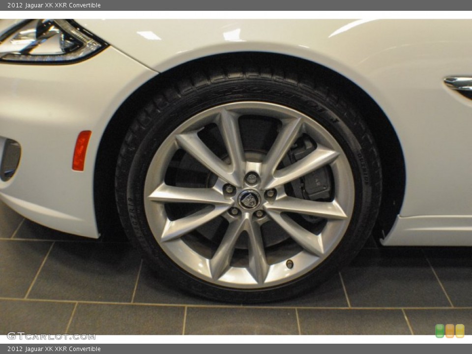 2012 Jaguar XK XKR Convertible Wheel and Tire Photo #73912891
