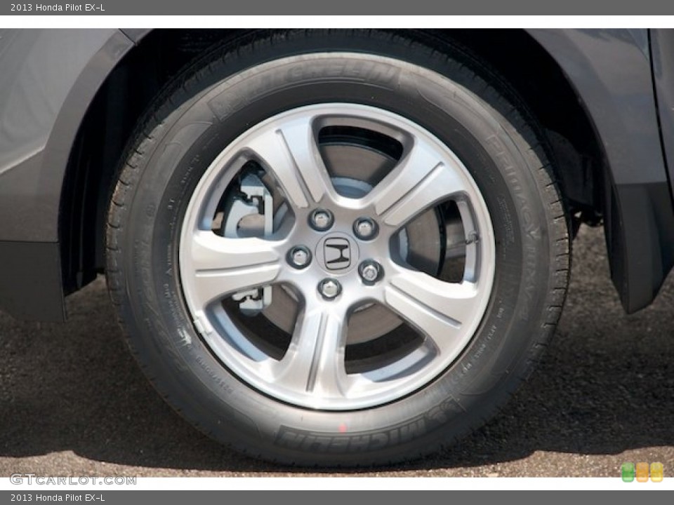 2013 Honda Pilot EX-L Wheel and Tire Photo #73913908